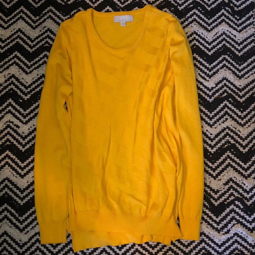 Yellow sweater